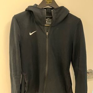 Nike Black Dri-Fit Medium Full-Zip Hoodie